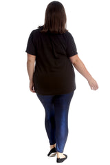7205 Glitter Fabric Disco Leggings
