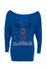 Rudolph Batwing Top