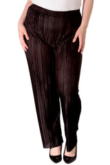 Plain Pleated Trousers