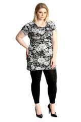 1623 Floral Print T-Shirt