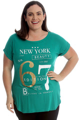 New York 67 Foil Print T-Shirt