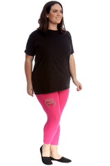 7217 Emoji Stud Cropped Leggings