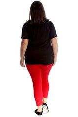 7212 Cherry Stud Cropped Leggings