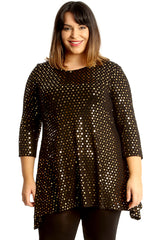 1721 Dot Foil Swing Top