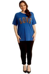 Love Print T-Shirt