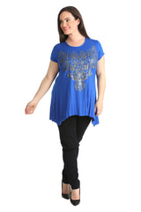 1376 Glitter Beaded Top