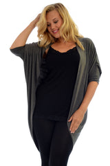 1261 Open Front Batwing Cardigan