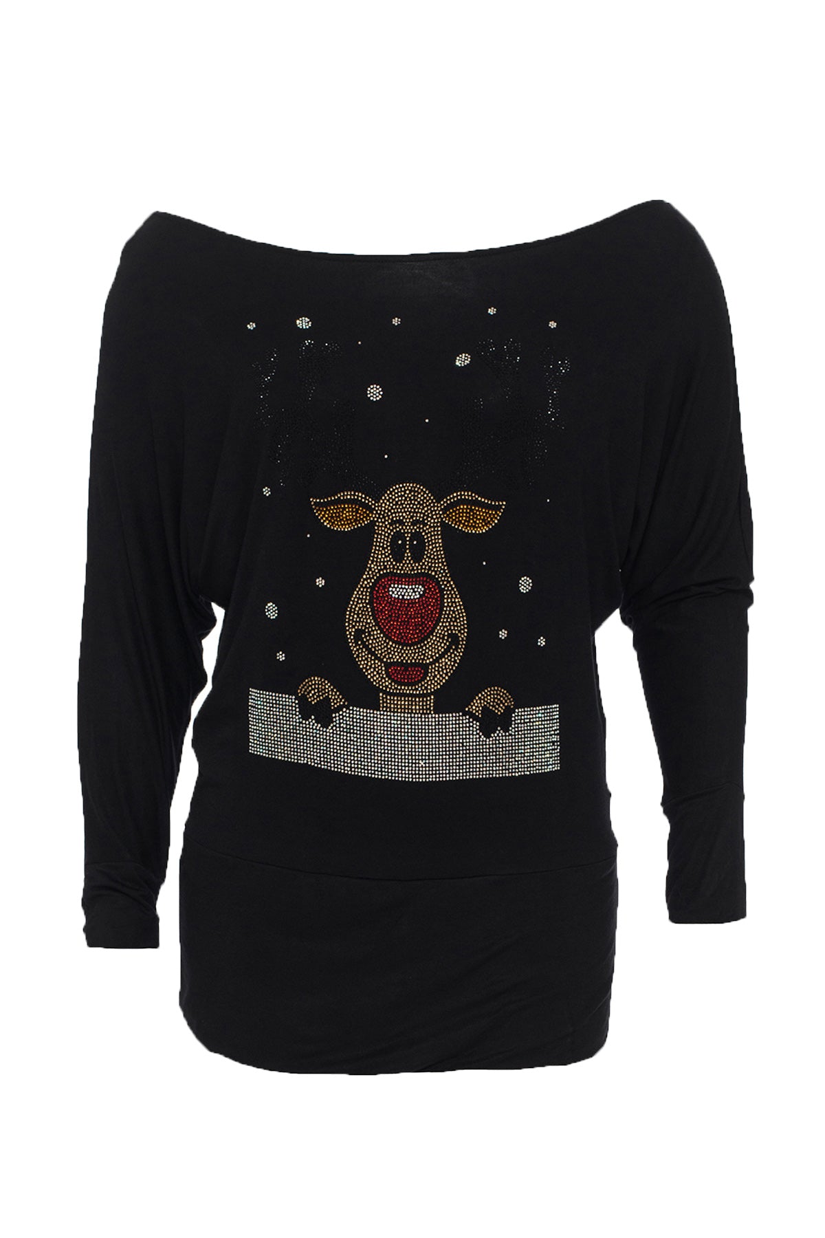 Rudolph Batwing Top
