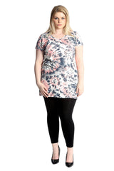 1603 Abstract Print Top