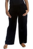 6087 Plain Velvet Trousers