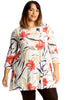 1659 Lilly Print Swing Top