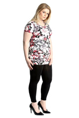 1607 Floral Print T-Shirt