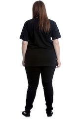 1532 L'Amour Paris Print Cotton T-Shirt