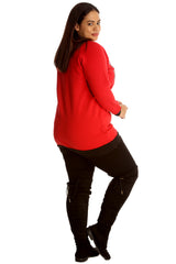 3124 No Glitter No Party Print Zip Sweatshirt