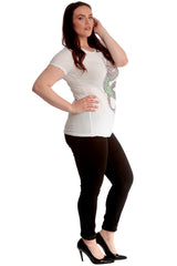 Oriental Dragon Stud T-Shirt