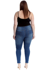 6100 Pearl Stitched Jeans