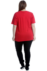 1532 L'Amour Paris Print Cotton T-Shirt