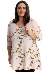 Floral Print Swing Top