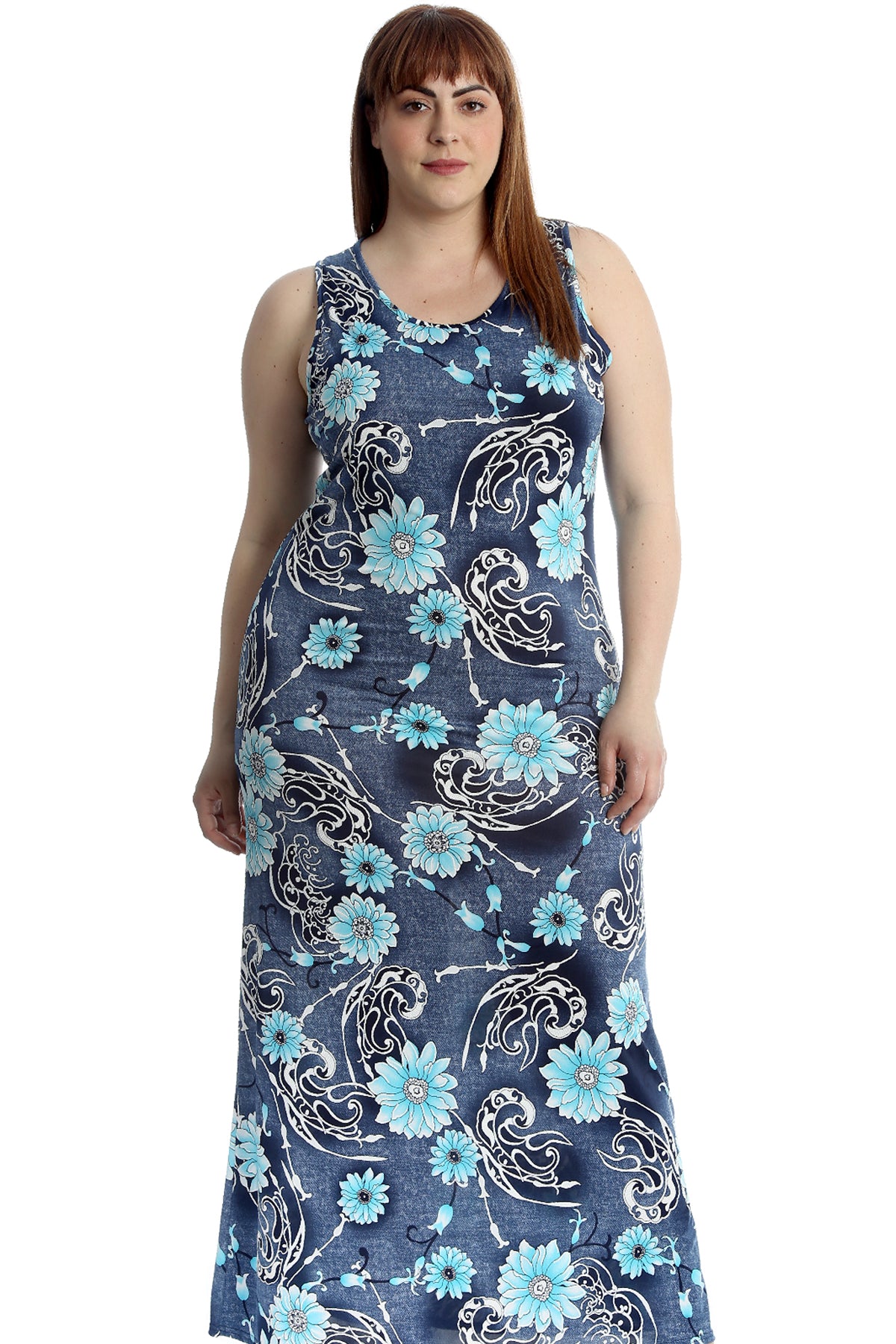 2280 York Floral Print Maxi Dress