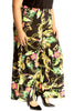 6107 Multi Colour Paisley Print Palazzo Trousers