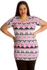 1241 Aztec Neon Print T-Shirt