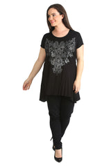 1376 Glitter Beaded Top