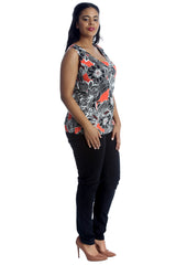 1465 Paisley Floral Print Cami Vest