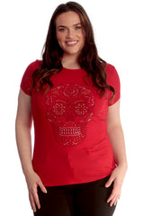 Sugar Skull Stud T-Shirt