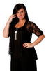 3072 Diamante Button Sleeve Cardigan