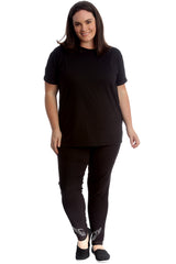 7213 Angel Wings Stud Jeggings