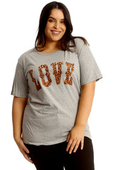 Love Print T-Shirt