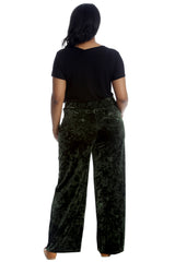 6087 Plain Velvet Trousers