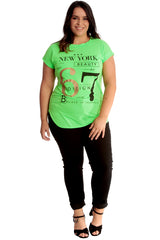 New York 67 Foil Print T-Shirt