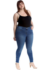 6100 Pearl Stitched Jeans