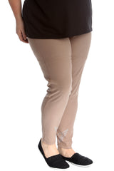 7213 Angel Wings Stud Jeggings