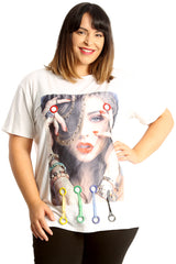 1698 Applique Loops T-Shirt