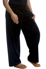 6087 Plain Velvet Trousers